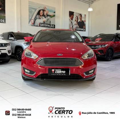 FORD FOCUS 2.0 TITANIUM FASTBACK 16V FLEX 4P POWERSHIFT